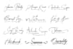 do professional handwriting, signature, scripted logo