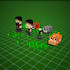 create character voxel art in 24 hours with your reference