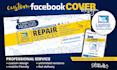 design professional facebook cover mobile friendly