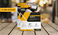design a professional flyer within 24 hours