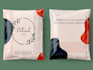 design creative poly mailer, kraft box and packaging bag