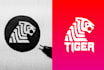 design your sketch into a professional modern logo