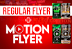 do an ai animation motion flyer, motion posters for event, club or party flyer