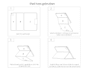 draw instruction manual, technical illustration, vector design, product line art
