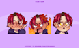 create custom chibi twitch emotes
