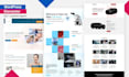 build wordpress website with elementor pro, redesign website