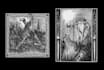 draw death or black metal frame dark horror creepy artwork