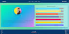 create a responsive website in HTML, CSS, and javascript