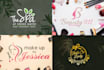 create beauty skincare yoga spa hair and luxury fashion logo
