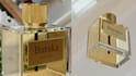 do perfume packaging, perfume labels, 3d bottles, and logo