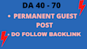 do guest post, high da tech guest post on my google news approved