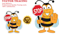 convert raster to vector, vector tracing service