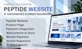 build a peptide website with a reconstitution calculator