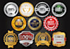 do web badge, digital badge, award logo, digital seal or stamp