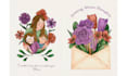 illustrate a hand drawn greeting card