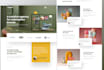 design a clean website UI UX and landing page in figma