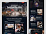 design modern website and landing page UI