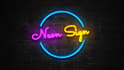 do an amazing 4k neon sign logo video intro
