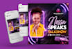 create pro online, social media flyer, ig, fb post within 8 hours