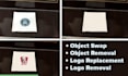 do screen replacement, rotoscoping and object removal in video