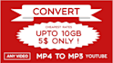 convert video format to any audio
