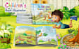 create beautiful 2d flat color children book illustrations