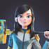 do 3d character model, 3d design, 3d cartoon character design