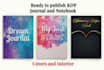 create ready to publish KDP journal and notebook