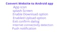 convert website to android app in 20 minutes