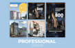 design professional social media templates