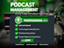 manage podcast, upload, publish, and promote
