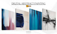 design modern canvas wall art, minimal designs and abstract art