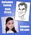 draw a funny caricature with my style