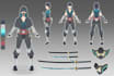 draw character design sheet in anime style for your charcacter