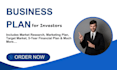 write an investor ready business plan, financial model, and pitch deck