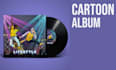 create custom cover album design