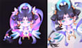 draw detailed chibi art