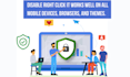 protect your website content and disable right click and f12