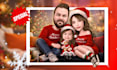 draw a christmas family caricature from your photo