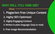 write plagiarism free engaging SEO optimized crypto content