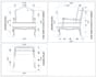 do classic furniture design and detailed furniture  drawing