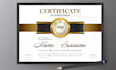 design a premium certificate