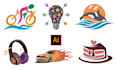 create beautiful logo designs for you