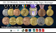 create production ready medal, coin and badge vector designs