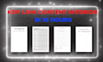 create KDP interior,low content,amazon KDP book in 10 hours