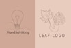 do modern minimalist line art logo for your business