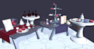create a bundle of 10 small stylised 3d props