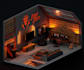 do professional isometric scene realistic archviz rendering