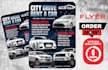 design eye catching auto detailing promo flyer