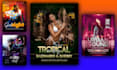 do sublime dj, concert flyer, club, party flyer for your events